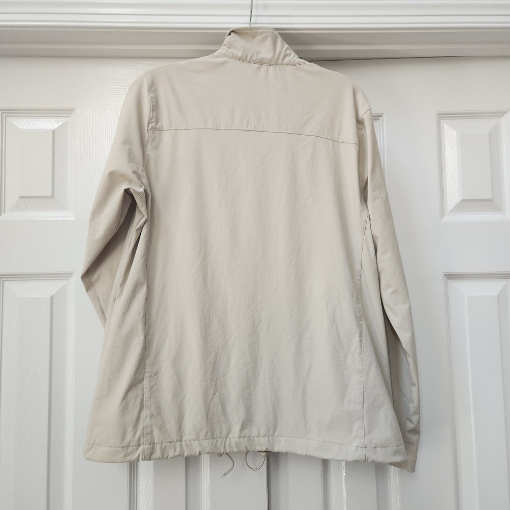 Lady Hagen Zip Front Tan Golf Jacket - Picture 6 of 9